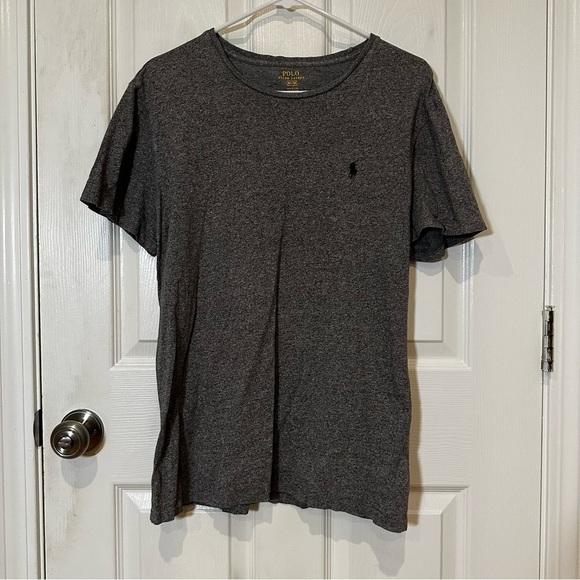 Polo Ralph Lauren Men Gray T-shirt Size M - Picture 2 of 2